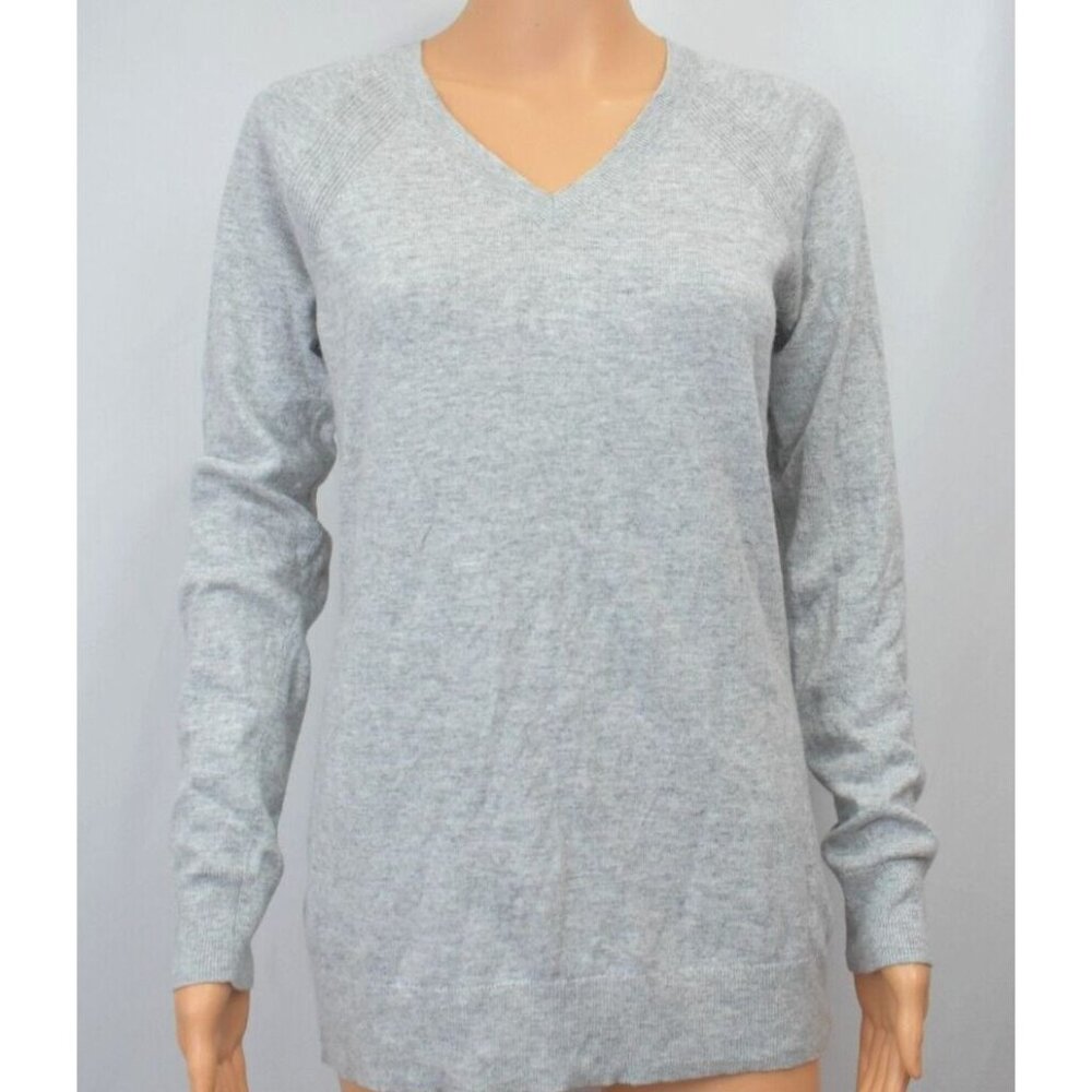 Apt 9 Cashmere Sweater Women's M Preppy Academia Quiet Luxury Capsule Minimalist